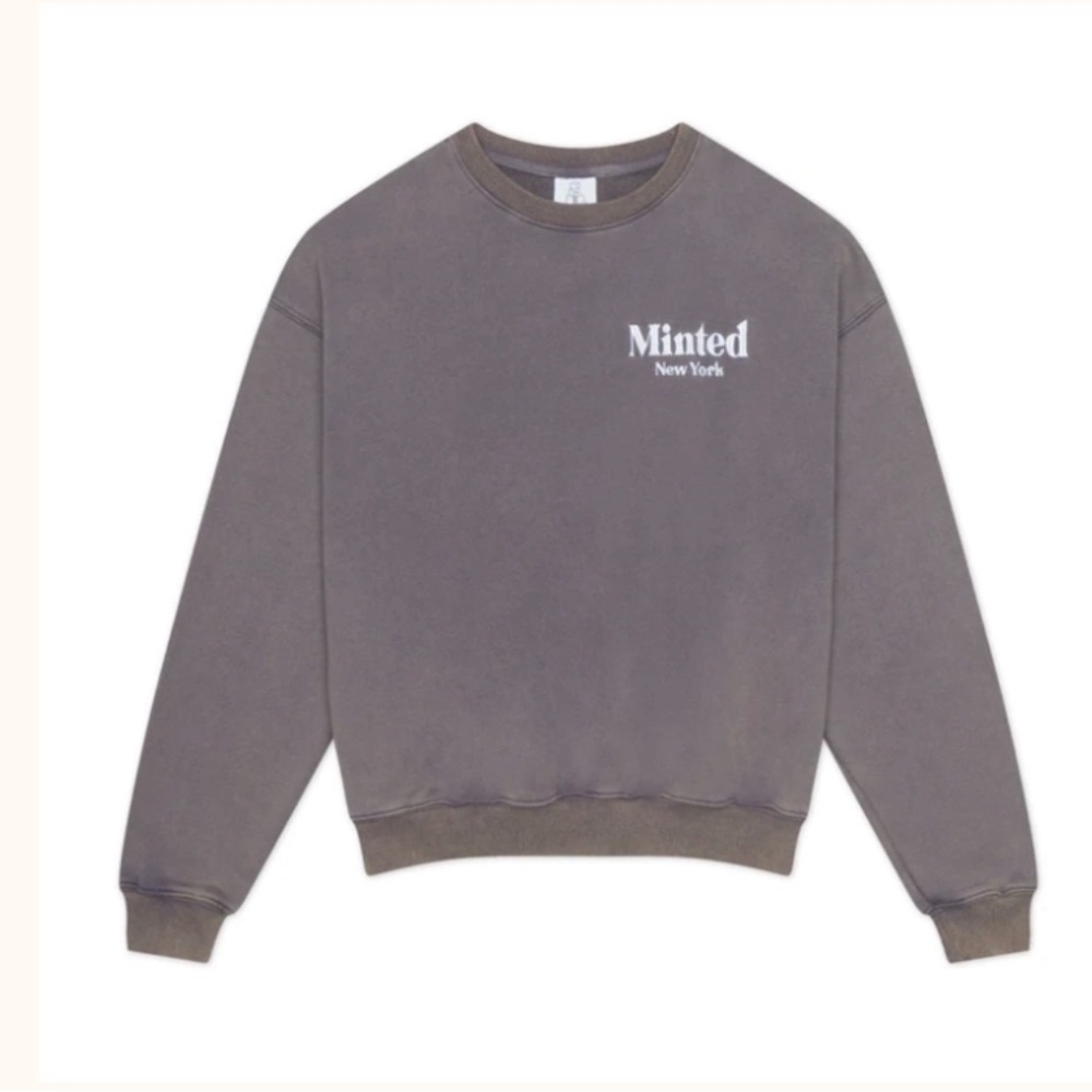 Minted New York Blue Crewneck